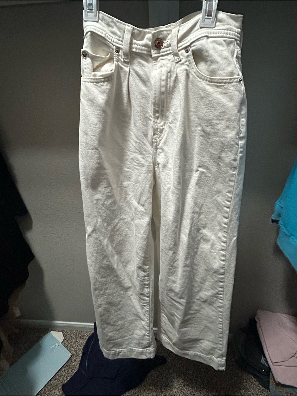 GAP Women’s Trouser fit  White Jeans